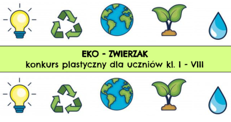Konkurs plastyczny ''Eko-zwierzak'' 2025 r.