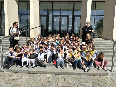 Przedszkolaki w Filharmonii w Gorzowie 