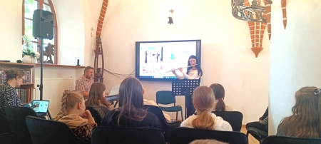 Muzyczne spotkanie w Miejskiej Bibliotece Publicznej w Myśliborzu
