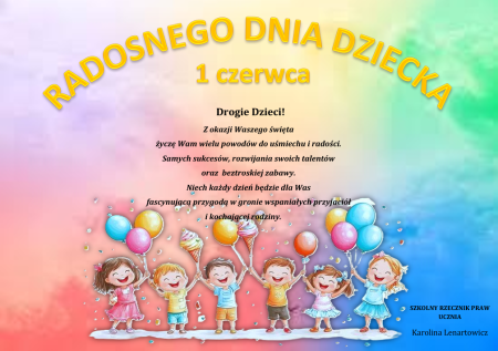 Życzenia z okazji Dnia Dziecka