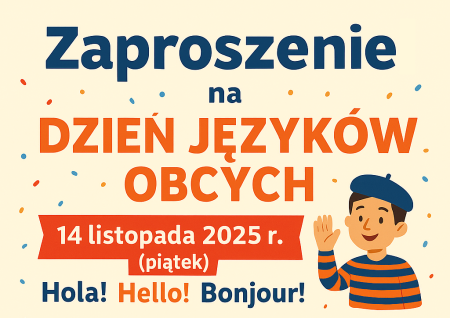 Zaproszenie na Dzień Języków Obcych!