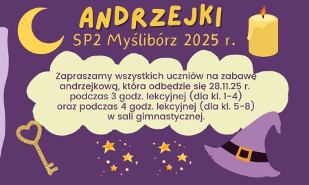 Zapraszamy na Andrzejki - 28 listopada 2025 r.