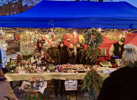 ''Dwójka'' na myśliborskim Jarmarku Bożonarodzeniowym 2025 r.