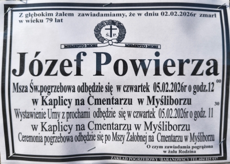 Ostatnie pożegnanie z p. ''Wiesiem'' Powierzą