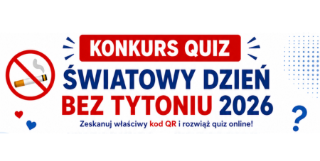 Konkurs ,,Światowy Dzień bez Tytoniu'' - quiz