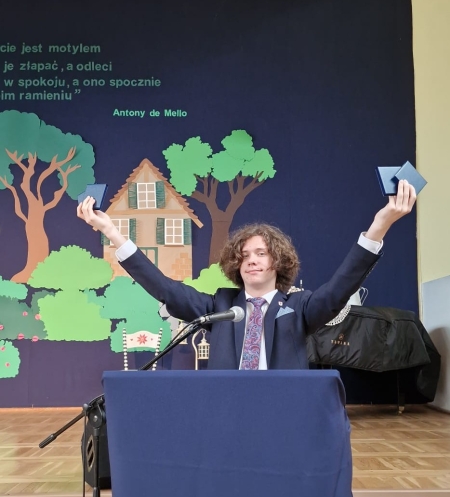 Mateusz Sobański czterokrotnym laureatem wojewódzkich konkursów