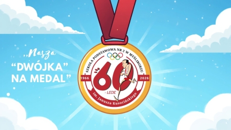 Klasa 3b śpiewająco świętuje 60-lecie Dwójki!