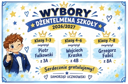 Wybraliśmy szkolnych Dżentelmenów 2026/2027