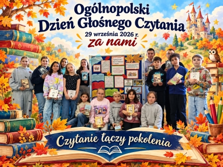 Ogólnopolski Dzień Głośnego Czytania 2026