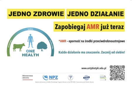 Jedno zdrowie, jedno działanie: zapobiegaj AMR już teraz!
